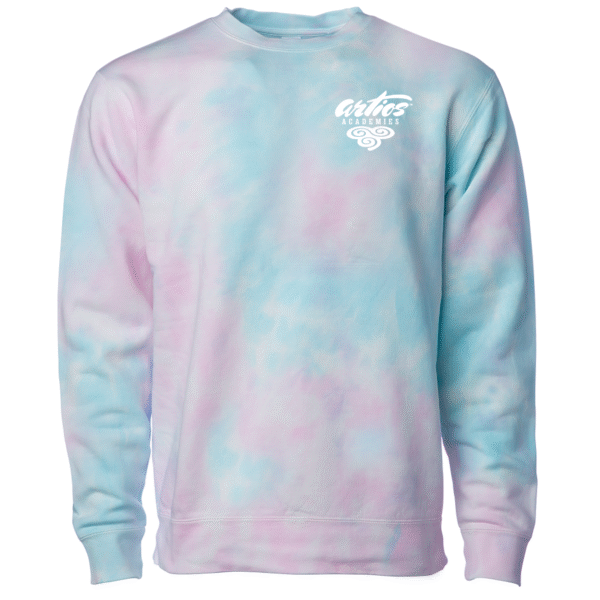 Independent Trading Co Adult Tie Dye Sweatshirt
