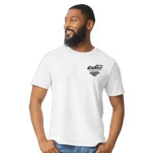 Gildan brand Softstyle White T-Shirt