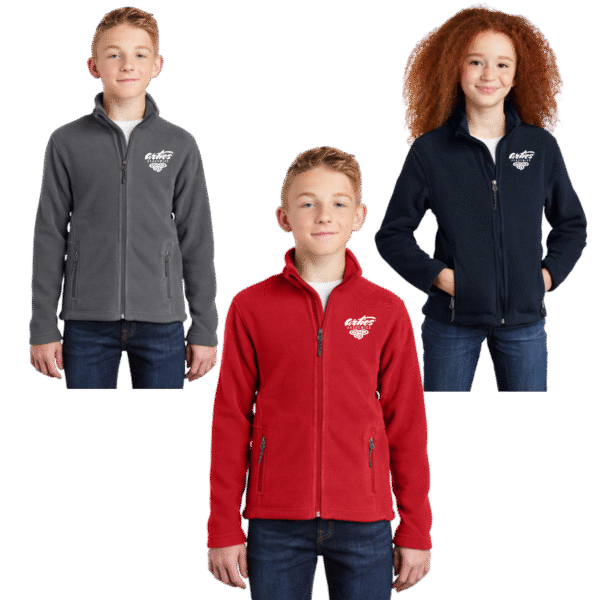 Port Authority Youth Ragland Fleece Jacket - Image 2