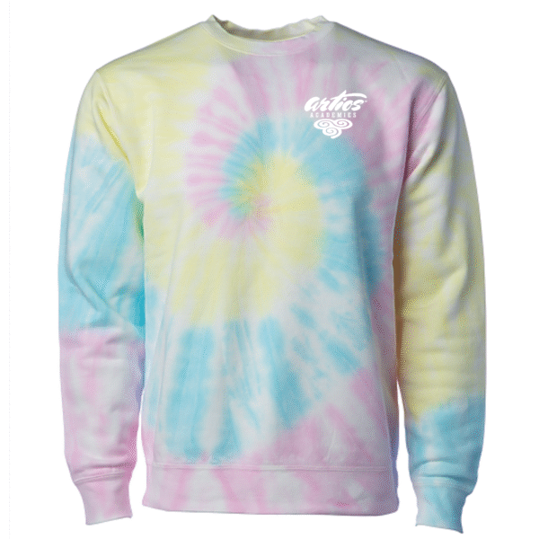 Independent Trading Co Adult Tie Dye Sweatshirt - Image 4