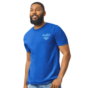 Gildan brand Softstyle Royal Blue T-Shirt