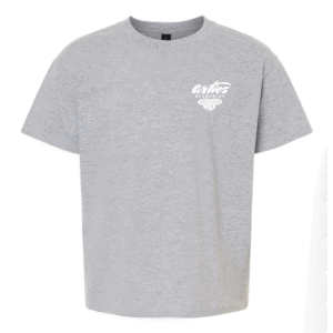 Newsies Jr. Show Shirt Heather Grey Gildan Softstyle